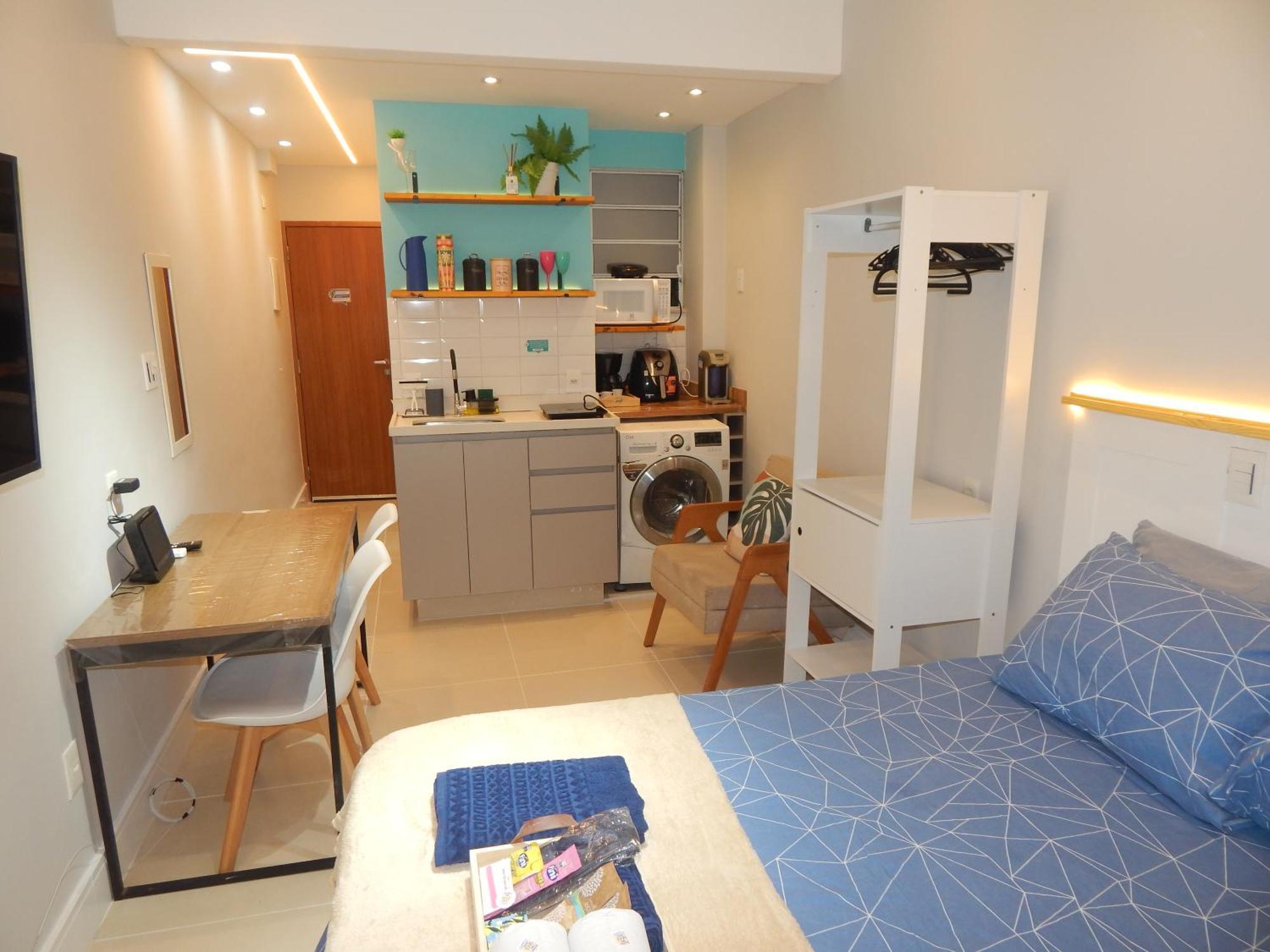 Flat Atlantica Na Orla De Copacabana Posto 6 - Rio de Janeiro, Rio de Janeiro